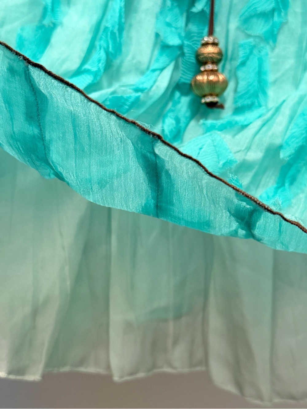 ✨ KASIA KULENTY - Rare Embellished Aura Duster/Gown ✨ - Picture 9 of 11